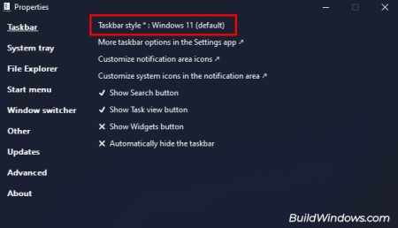 windows 11 taskbar remove recommended